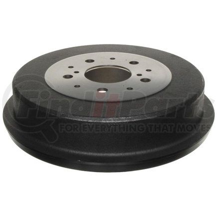 18B244 by ACDELCO - Brake Drum - Rear, Turned, Cast Iron, Regular, Plain Cooling Fins