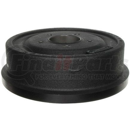 18B259 by ACDELCO - Brake Drum - Rear, 5 Bolt Holes, 4.5" Bolt Circle, Turned, Cast Iron, Regular