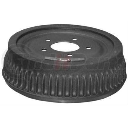 18B276A by ACDELCO - Brake Drum - Rear, 5 Bolt Holes, 5" Bolt Circle, Directional, Cast Iron