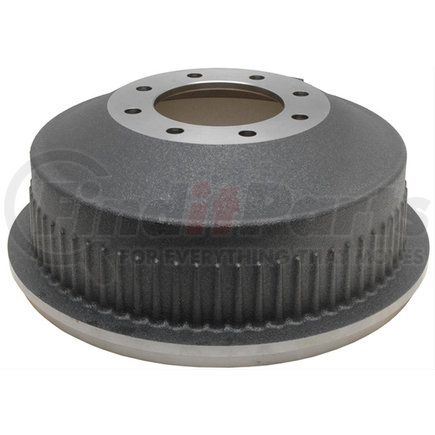 18B277 by ACDELCO - Brake Drum - Rear, 8 Bolt Holes, 6.5" Bolt Circle, Turned, Cast Iron, Regular