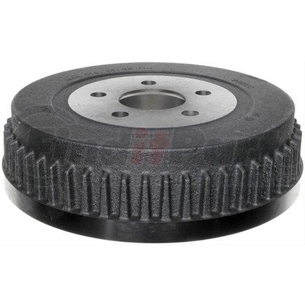 18B306 by ACDELCO - Brake Drum - Rear, Turned, Cast Iron, Regular, Finned Cooling Fins