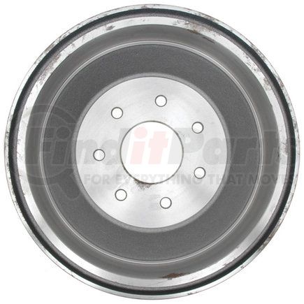 18B393 by ACDELCO - Brake Drum - Rear, Turned, Cast Iron, Regular, Plain Cooling Fins