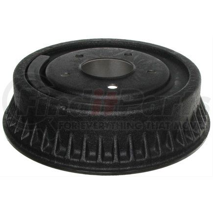 18B381 by ACDELCO - Brake Drum - Rear, Turned, Cast Iron, Regular, Finned Cooling Fins