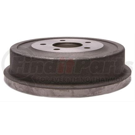 18B540A by ACDELCO - Brake Drum - Rear, 5 Bolt Holes, 4.53" Bolt Circle, Directional, Cast Iron