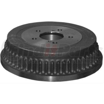 18B533 by ACDELCO - Brake Drum - Rear, Turned, Cast Iron, Regular, Finned Cooling Fins