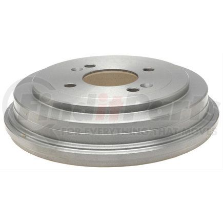 18B571 by ACDELCO - Brake Drum - Rear, Turned, Cast Iron, Regular, Plain Cooling Fins