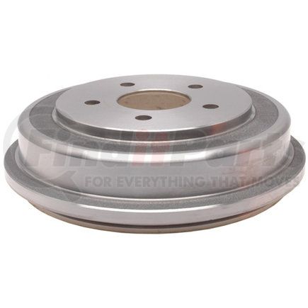 18B569 by ACDELCO - Brake Drum - Rear, Turned, Cast Iron, Regular, Plain Cooling Fins