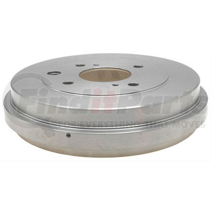 18B589 by ACDELCO - Brake Drum - Rear, Turned, Cast Iron, Regular, Plain Cooling Fins