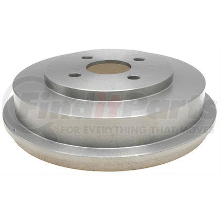 18B588 by ACDELCO - Brake Drum - Rear, Turned, Cast Iron, Regular, Plain Cooling Fins