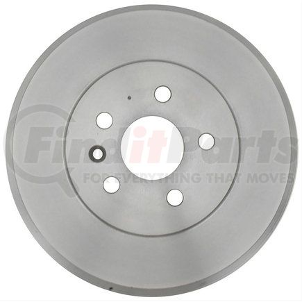 18B601 by ACDELCO - Brake Drum - Rear, Turned, Cast Iron, Regular, Plain Cooling Fins