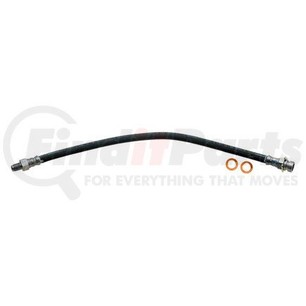 18J3815 by ACDELCO - Brake Hydraulic Hose - 16.88" Corrosion Resistant Steel, EPDM Rubber