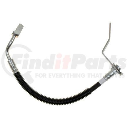 18J4072 by ACDELCO - Brake Hydraulic Hose - 15", Black, Silver, Corrosion Resistant Steel