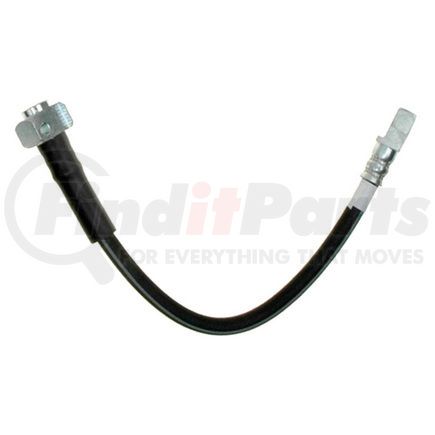 18J4233 by ACDELCO - Brake Hydraulic Hose - 13.25" Black, Corrosion Resistant Steel, EPDM Rubber