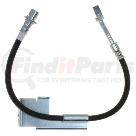 18J4577 by ACDELCO - Brake Hydraulic Hose - 21.6" Black, Corrosion Resistant Steel, EPDM Rubber