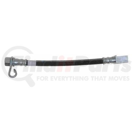 18J4829 by ACDELCO - Brake Hydraulic Hose - 18.5", Black, Silver, Corrosion Resistant Steel