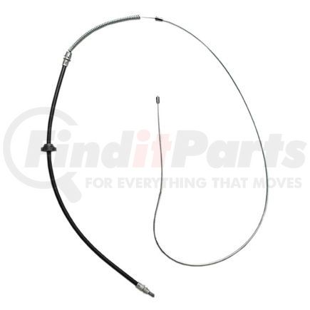 18P1051 by ACDELCO - Parking Brake Cable - Front, 79.80", Fixed Wire Stop End, Steel