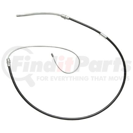 18P1042 by ACDELCO - Parking Brake Cable - Rear, 70.00", Fixed Wire Stop End, Steel