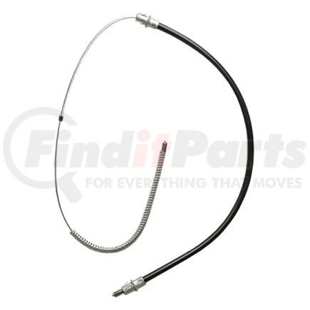 18P175 by ACDELCO - Parking Brake Cable - Front, 46.00", Fixed Wire Stop End, Steel