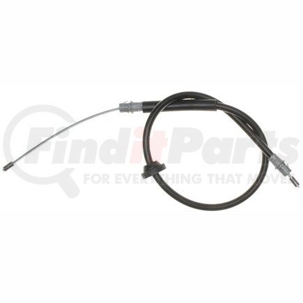 18P1826 by ACDELCO - Parking Brake Cable - Front, 37.60", Fixed Wire Stop End, Steel