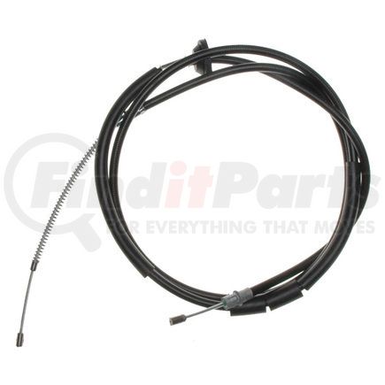 18P1808 by ACDELCO - Parking Brake Cable - Front, 102.60", Fixed Wire Stop End, Steel