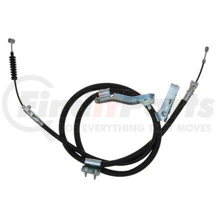 18P2922 by ACDELCO - Parking Brake Cable - Steel, Rear Passenger Side, Fixed Wire Stop End, Steel