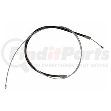 18P536 by ACDELCO - Parking Brake Cable - Front, 88.60", Fixed Wire Stop End, Steel