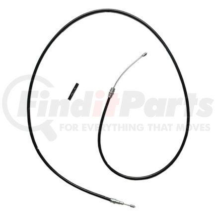 18P439 by ACDELCO - Parking Brake Cable - Front, 88.00", Fixed Wire Stop End, Steel