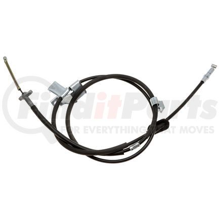 18P96718 by ACDELCO - Parking Brake Cable - Rear Passenger Side, 88.622" Cable, Black