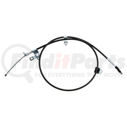 18P97046 by ACDELCO - Parking Brake Cable - Rear Driver Side, 64.33" Cable, Black, EPDM Rubber