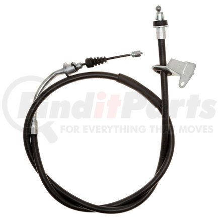 18P97005 by ACDELCO - Parking Brake Cable - Rear Driver Side, 56.889" Cable, Black