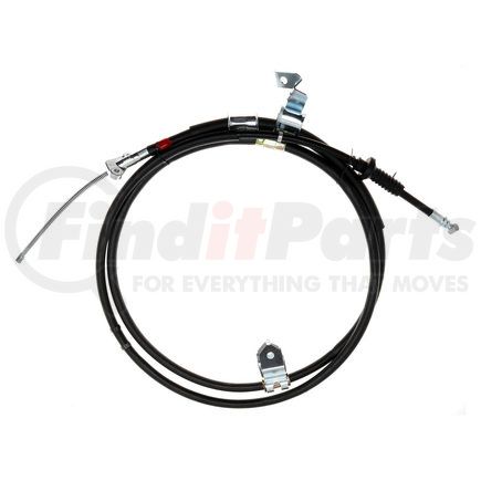 18P97060 by ACDELCO - Parking Brake Cable - Rear Driver Side, 108.346" Cable, Black