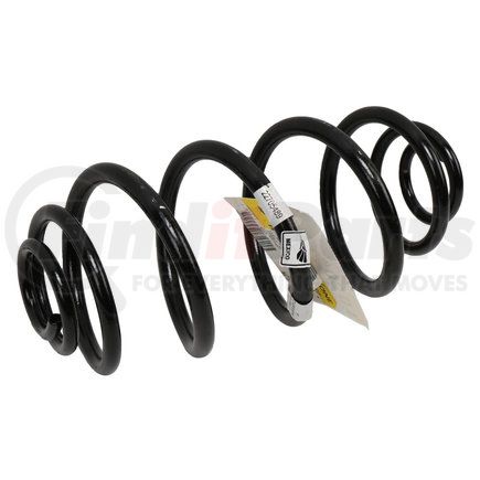 22705489 by ACDELCO - Coil Spring - 5.67" O.D., Black, Round End Type, Steel, Standard