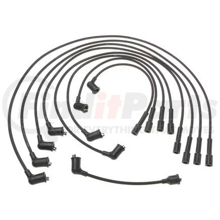 9088K by ACDELCO - Spark Plug Wire Set - Solid Boot, Silicone Insulation Snap Lock