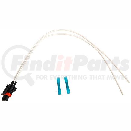 PT3786 by ACDELCO - Fog Light Connector - 2 Female Terminals, 2 Wires and 1 Connector