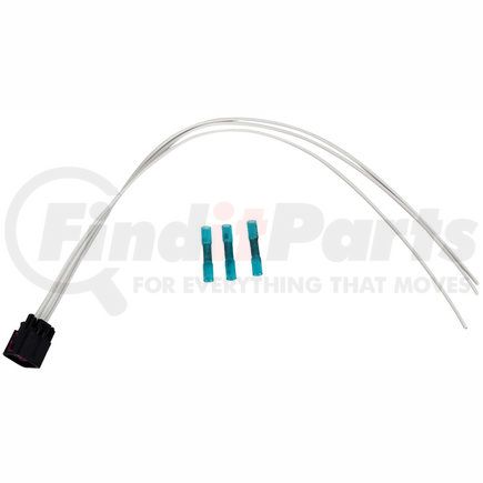PT3837 by ACDELCO - Multi-Purpose Electrical Connector Kit - 3 Male Lead Wire Terminals