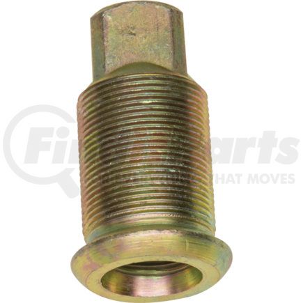 GL-1009 by HALTEC - Inner Cap Nut - RH, Grade 8.2, Yellow Dicromate Finish, M30-1 1/2 Outer Thread, M20-1 1/2 Inner Thread, M-62 (2 7/16") Overall Length, for Steel & Aluminum Wheels, for Hino & Isuzu