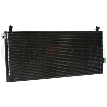 4857C by GLOBAL PARTS DISTRIBUTORS - A/C Condenser - Parallel Flow, Aluminum, Block Inlet, 0.63 in. Core Thickness