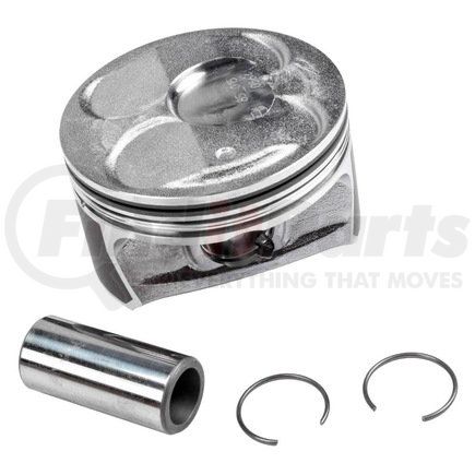 12616972 by ACDELCO - Engine Piston - Dome, Aluminum, Regular, Partial Skirt, Steel