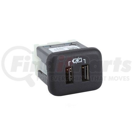 13539082 by ACDELCO - USB Port - Rear Lower, 2-Port Receptacle, without Mounting Hardware
