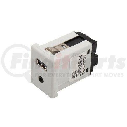 13529873 by ACDELCO - USB Port - 2 Port Receptacle, Fits 2019-23 Cadillac XT4/Chevy Silverado 1500