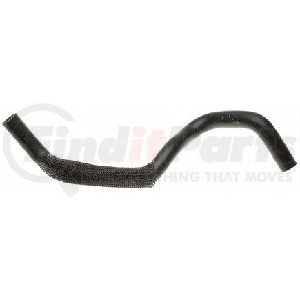 16432M by ACDELCO - HVAC Heater Hose - Black, Molded Assembly, without Clamps, Reinforced Rubber