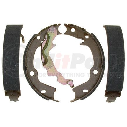 17914B by ACDELCO - Parking Brake Shoe - Bonded Rear, Organic, without Mounting Hardware