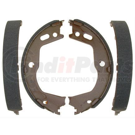 17963B by ACDELCO - Parking Brake Shoe - Bonded Rear, Organic, without Mounting Hardware