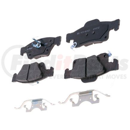 17D1498CH by ACDELCO - Disc Brake Pad - Ceramic, Original Part Design, with Hardware