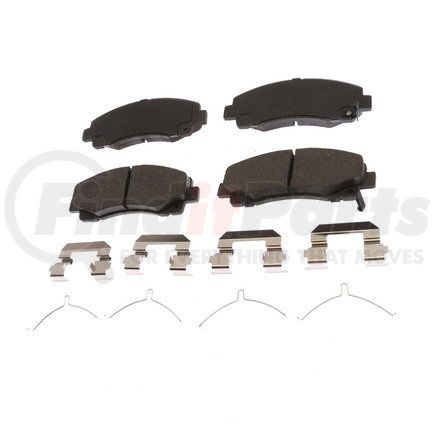 17D1584CH by ACDELCO - Disc Brake Pad - Ceramic, Original Part Design, with Hardware