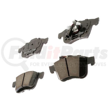 17D1721ACF1 by ACDELCO - Disc Brake Pad Set - Front, Bonded, Ceramic, Revised F1 Part Design