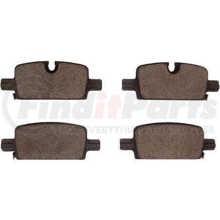 17D2407MPV by ACDELCO - Disc Brake Pad Set - Semi-Metallic, With Mechanical Wear Sensor