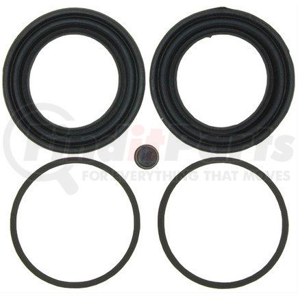 18G206 by ACDELCO - Disc Brake Caliper Seal Kit - Rubber, Square O-Ring, Black Seal