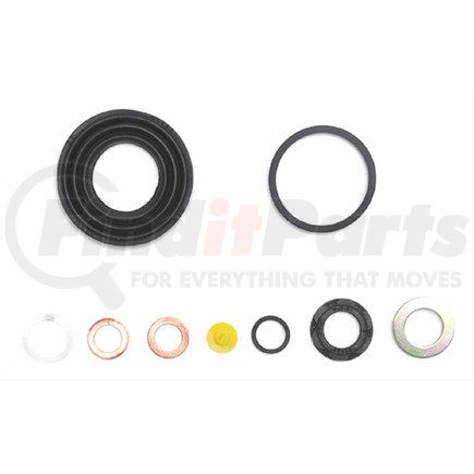 18H114 by ACDELCO - Disc Brake Caliper Seal Kit - 1 1/2" Cylinder Bore, Rubber, Square O-Ring