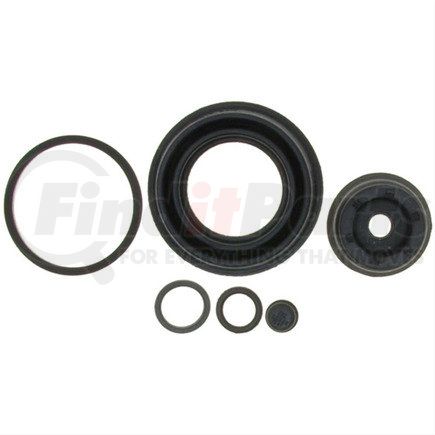 18H1174 by ACDELCO - Disc Brake Caliper Seal Kit - Rubber, Square O-Ring, Black Seal